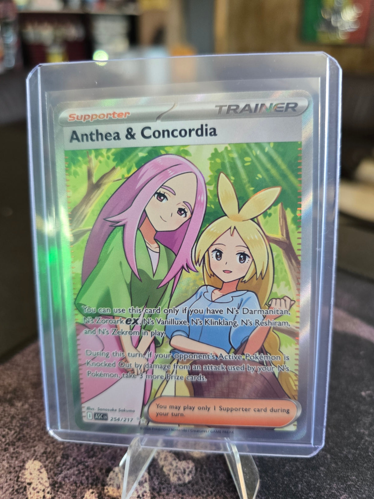 Pokémon - ASC - Anthea & Concordia - Trainer - 254/217