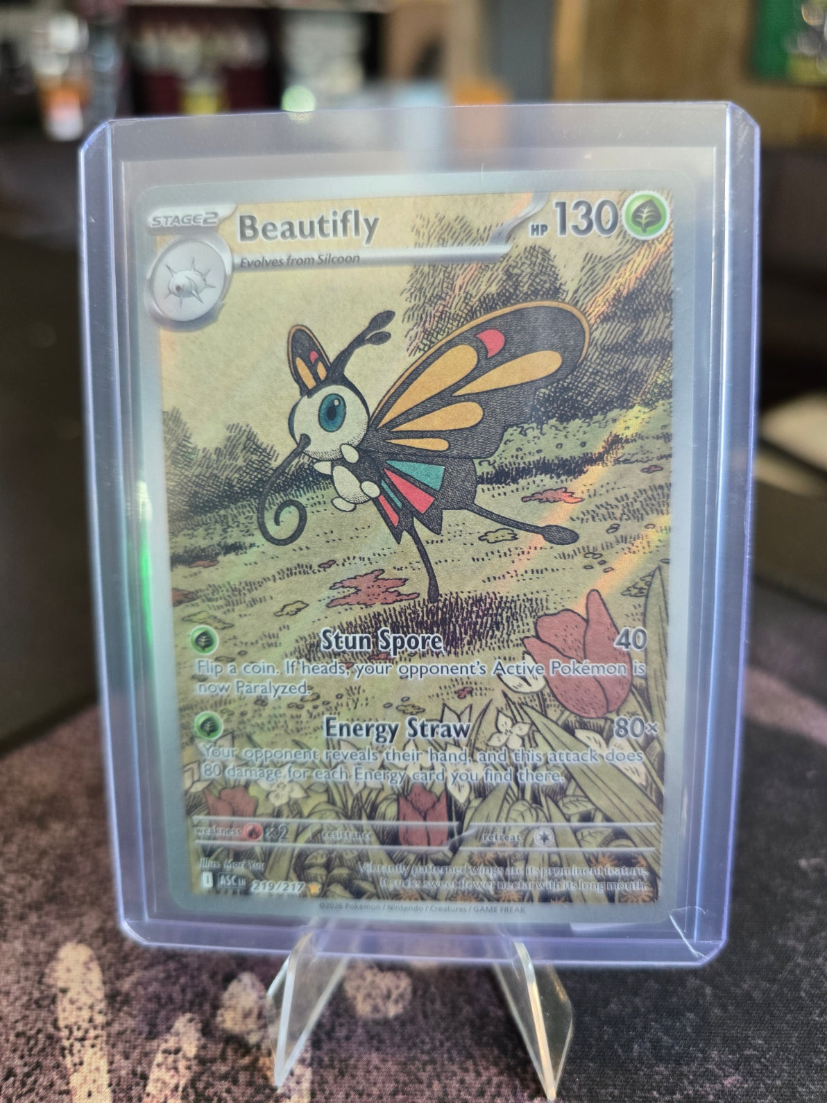 Pokémon - ASC - Beautifly 219/217