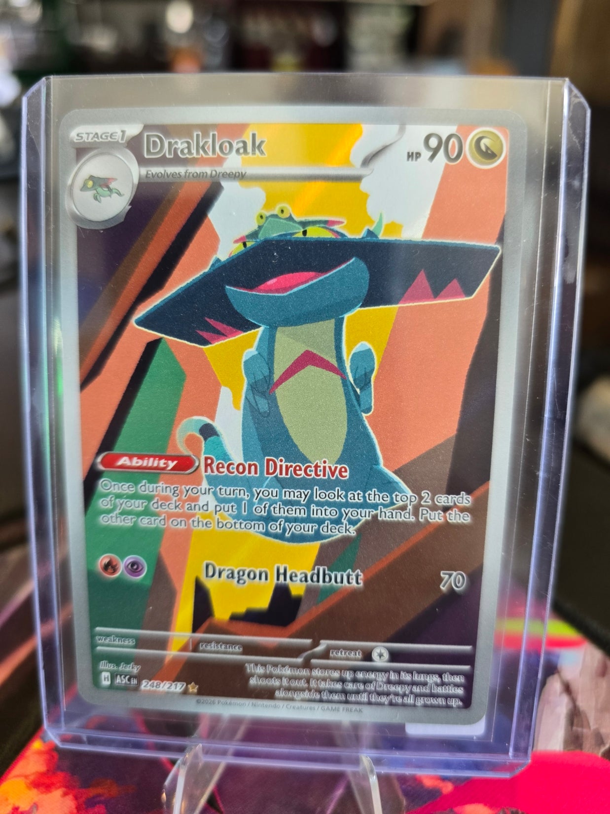 Pokémon - ASC - Drakloak - 248/217