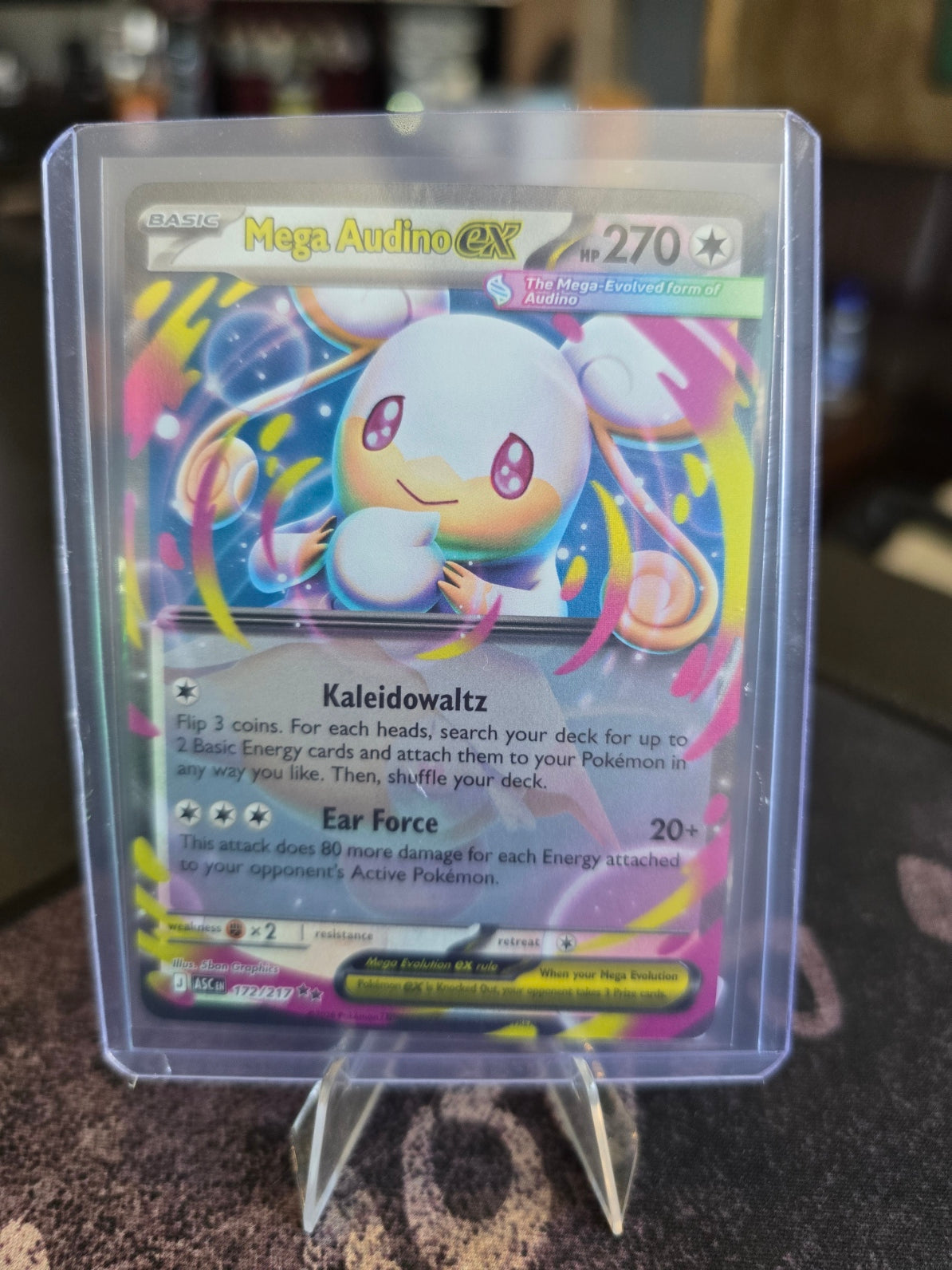 Pokémon - ASC - Mega Audino ex 172/217 