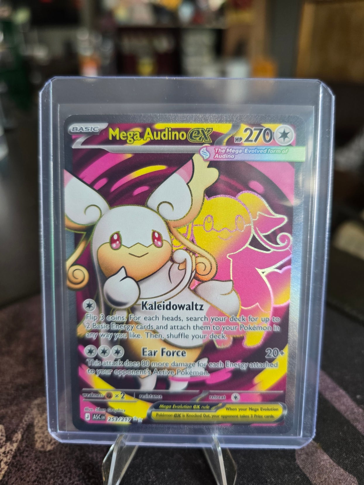 Pokémon - ASC - Mega Audino ex 253/217