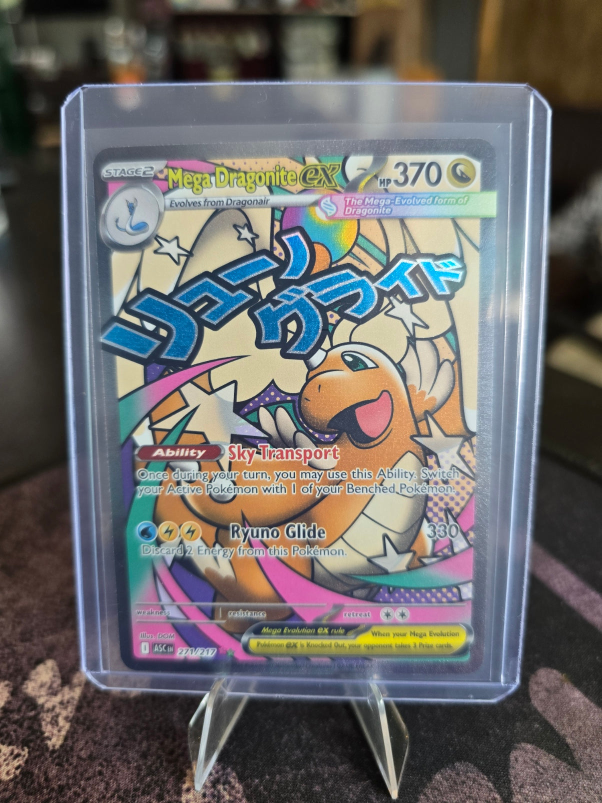 Pokémon - ASC - Mega Dragonite ex 271/217 MINT
