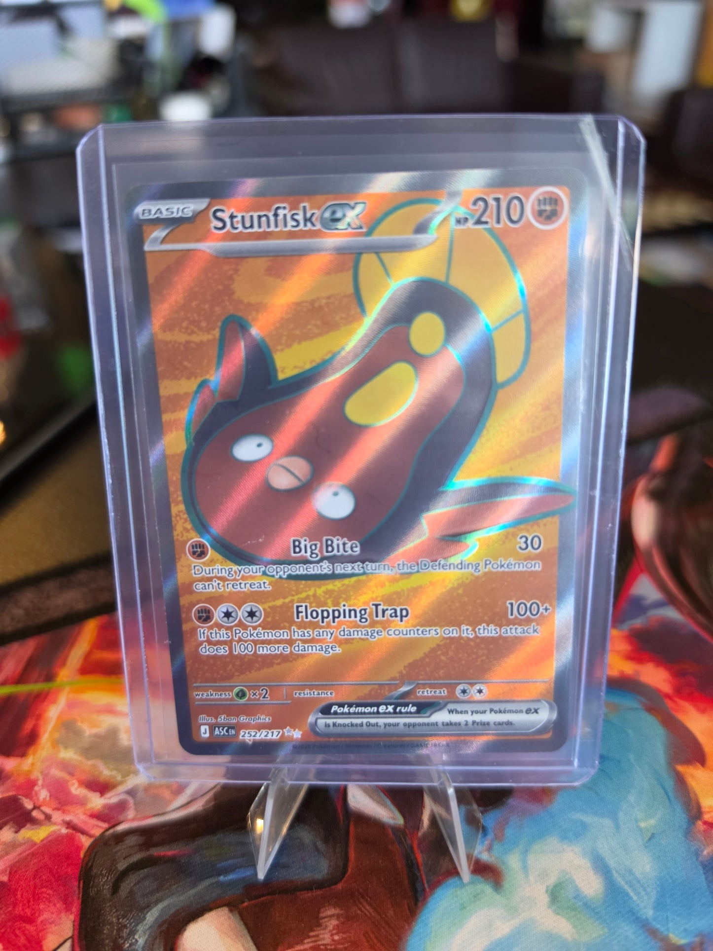 Pokémon - ASC - Stunfisk ex 252/217
