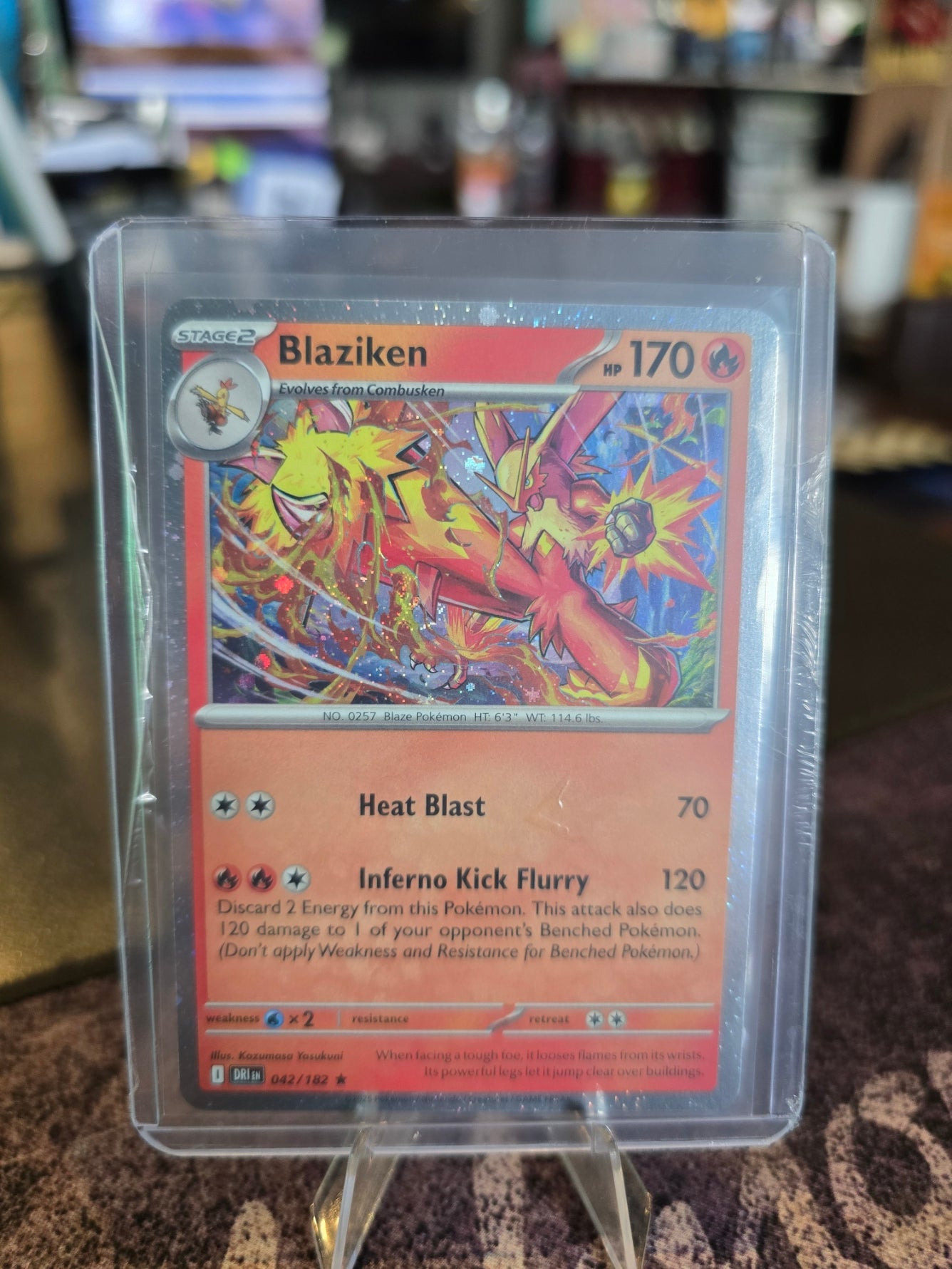 Pokémon - Blaziken 042/182 Reverse Holo