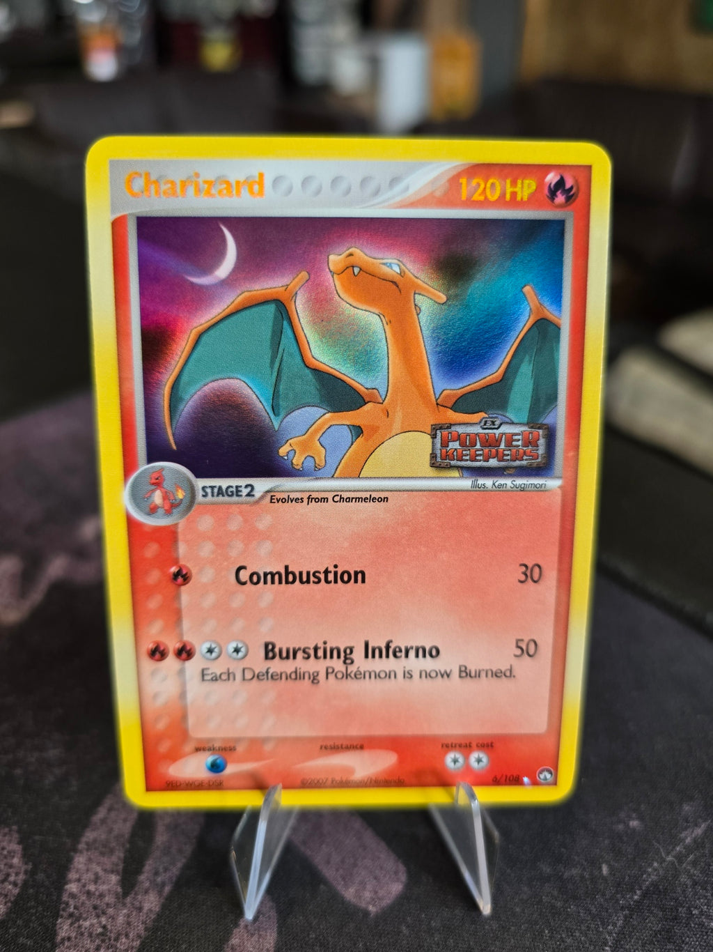 Pokémon - Charizard Stamped Holo Power Keepers 6/108