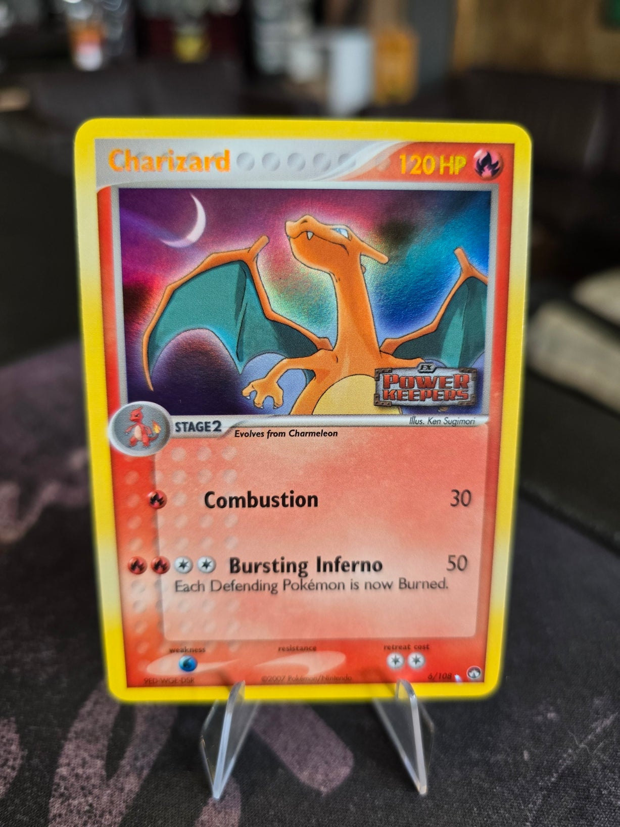 Pokémon - Charizard Stamped Holo Power Keepers 6/108
