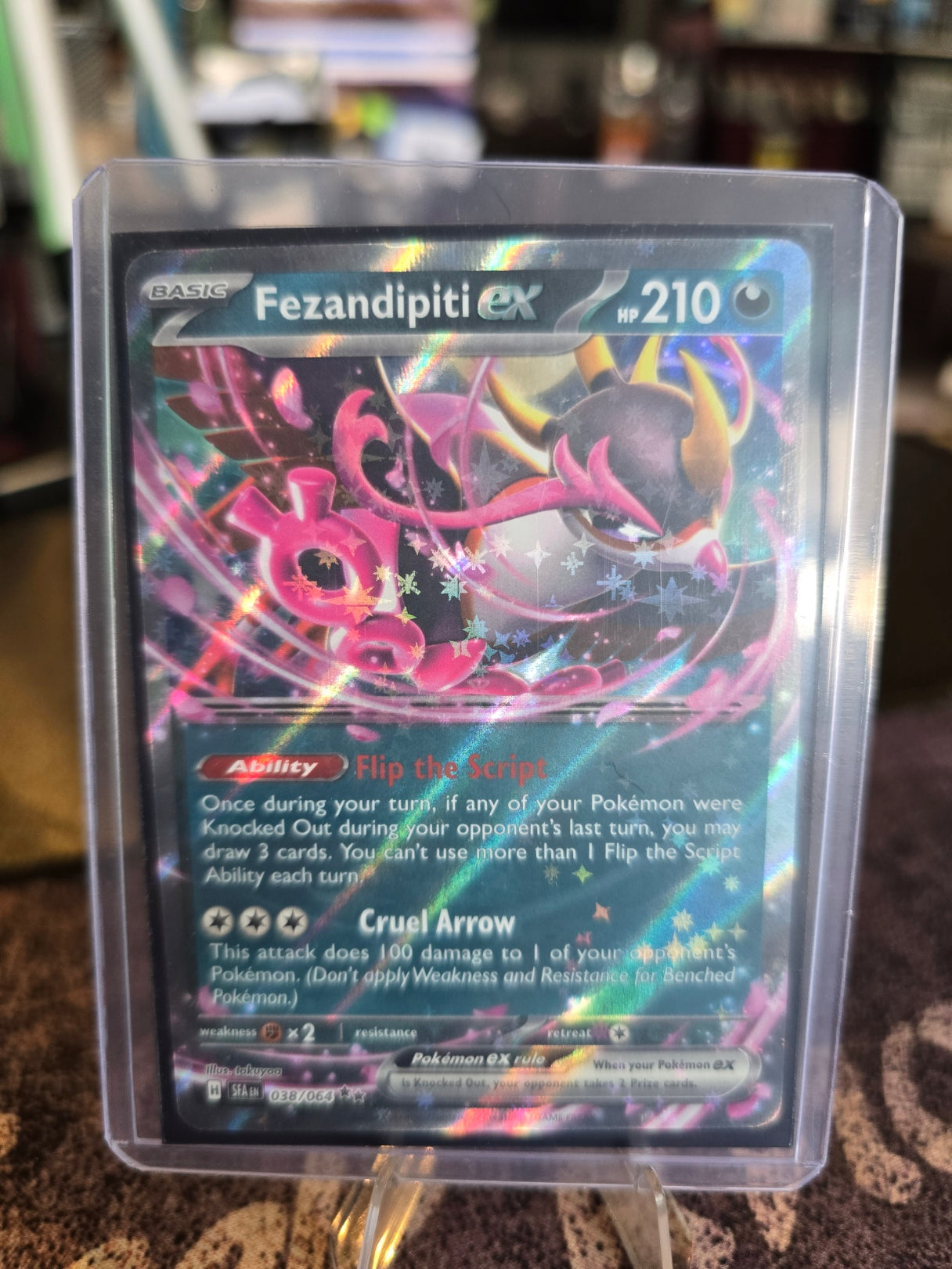 Pokémon - Fezandipiti ex 038/064