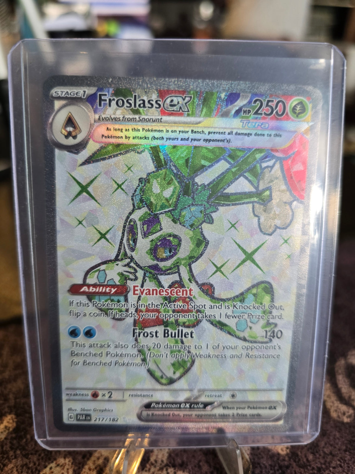 Pokémon - Froslass ex 217/182