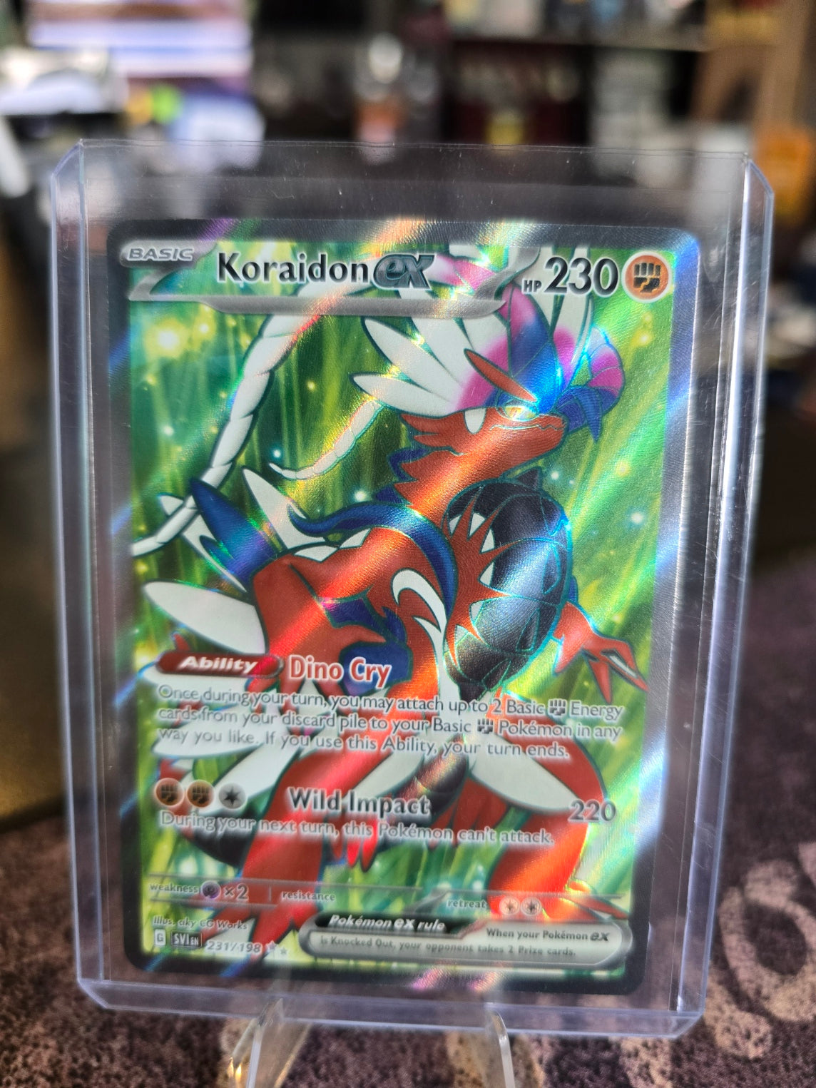 Pokémon - Koraidon ex 231/198