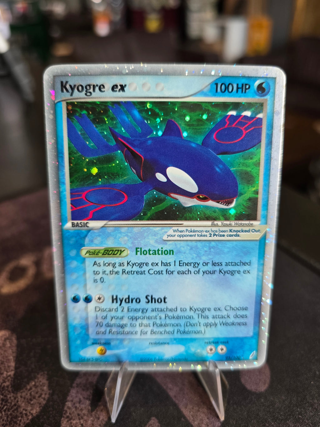 Pokémon - Kyogre EX 95/100 Crystal Guardians Holo
