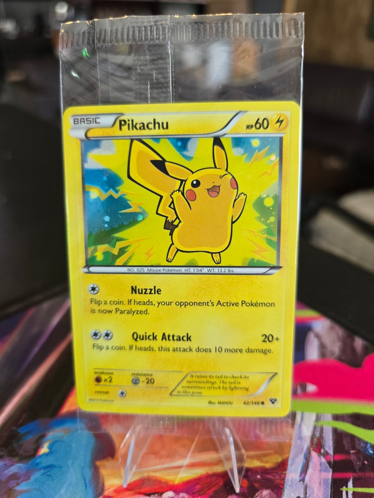 Pokémon - Pikachu Holo - Lego Movie Promo SEALED 42/146