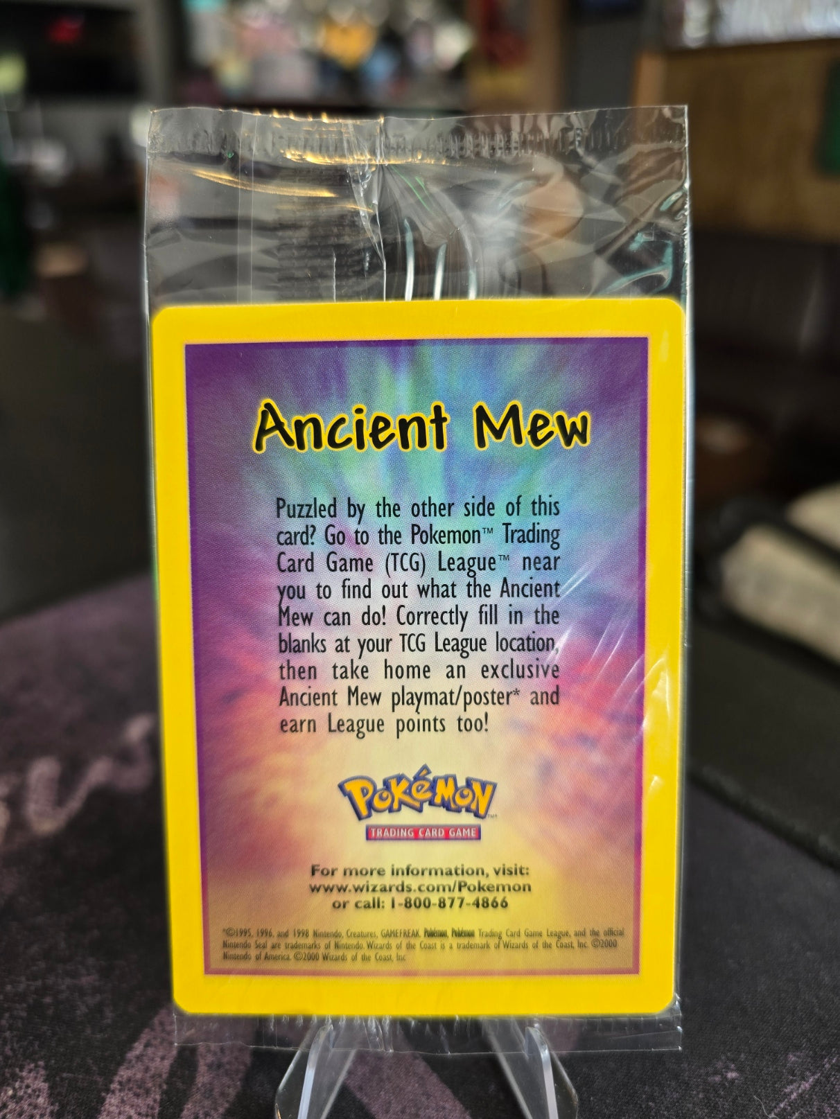 Pokémon - SEALED Ancient Mew Movie Promo 2000