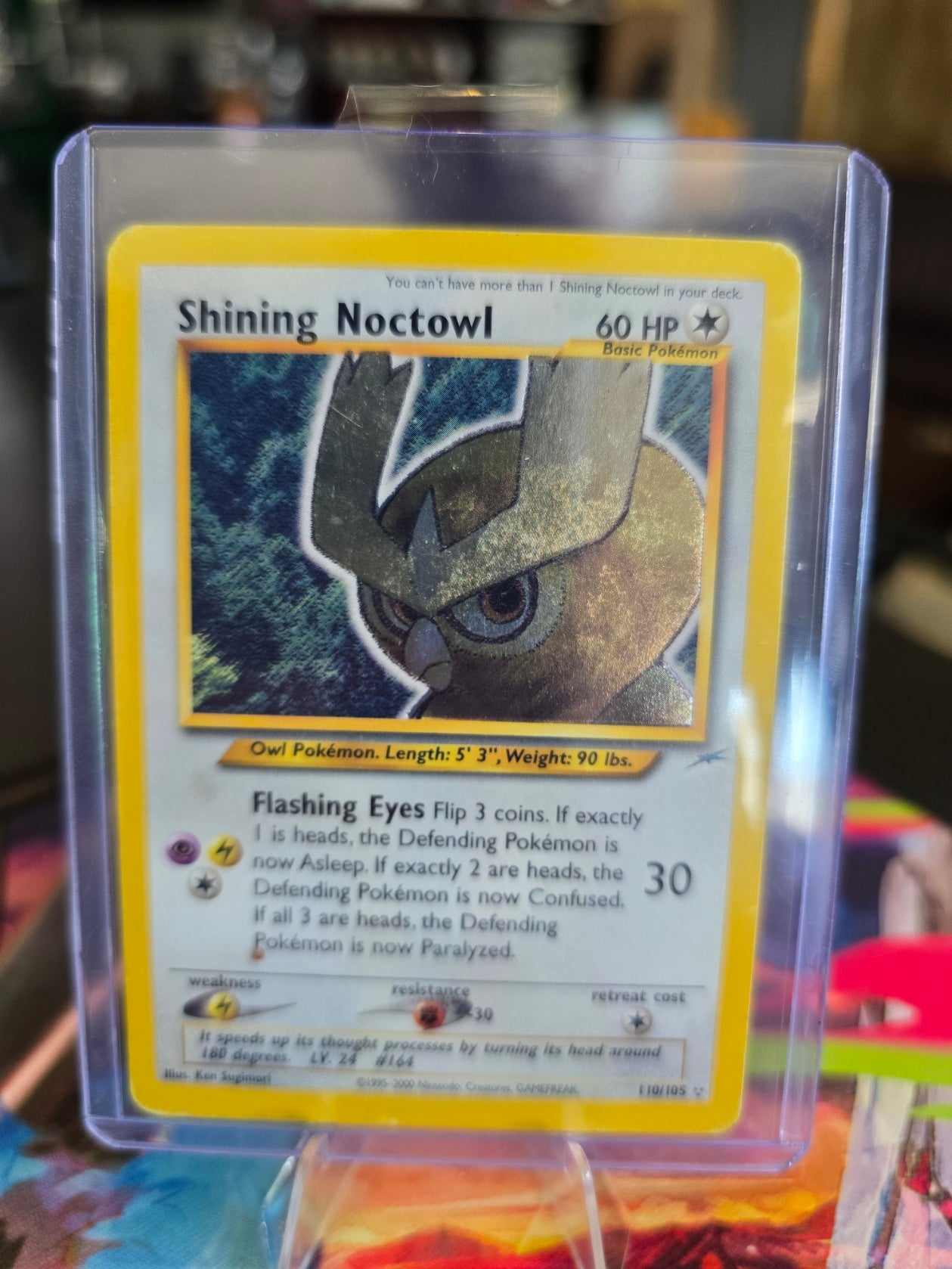 Pokémon - Shining Noctowl 110/105 LP