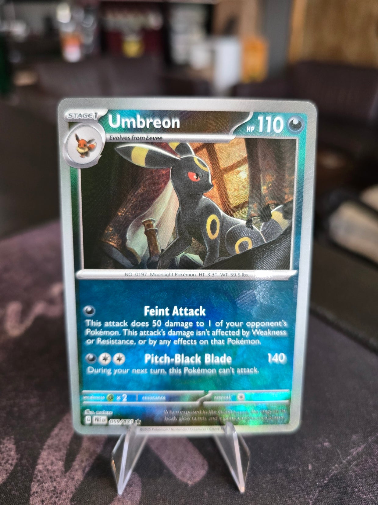 Pokémon - Umbreon 059/131 Master Ball - Prismatic Evo