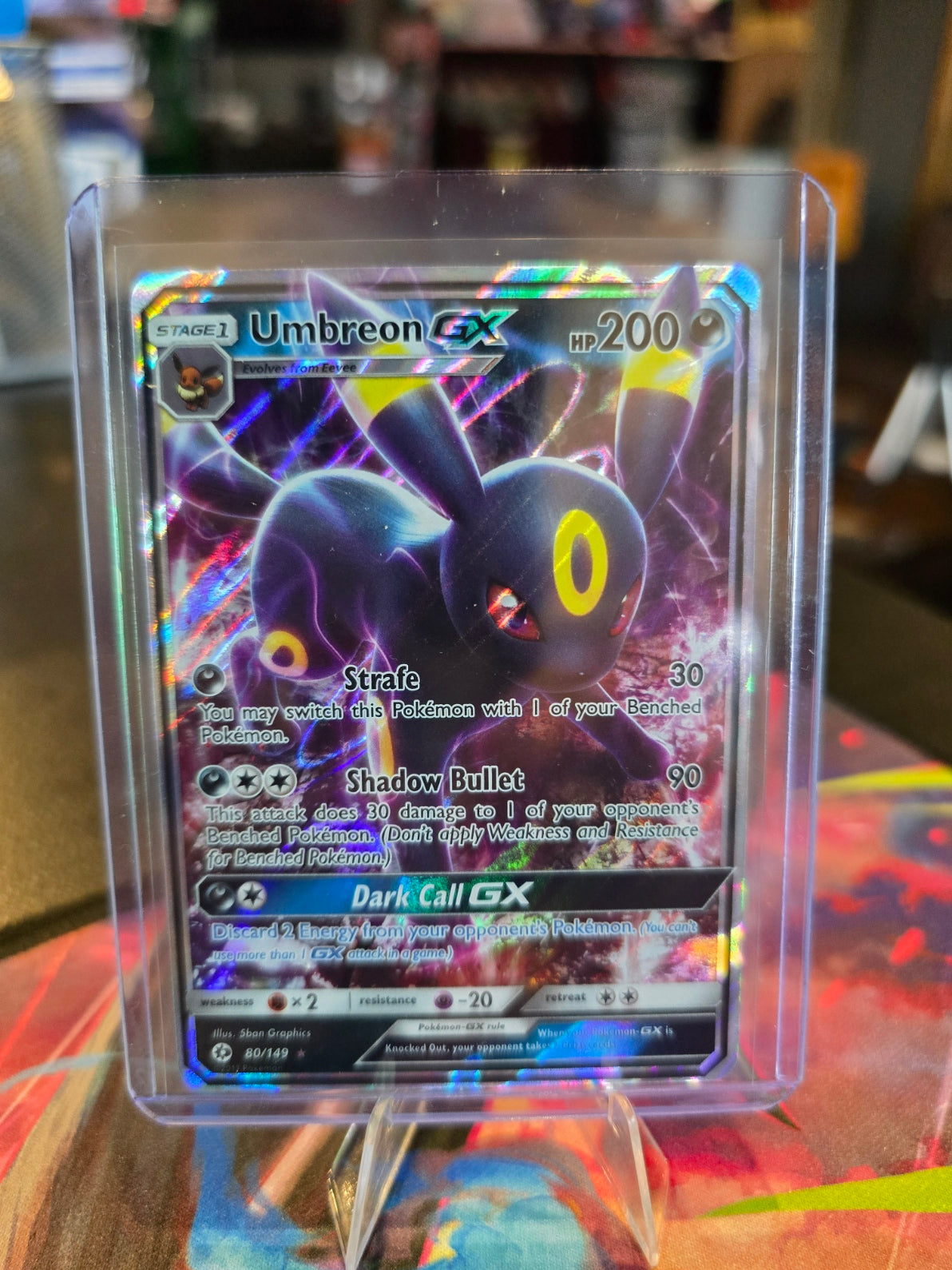 Pokémon - Umbreon GX 80/149