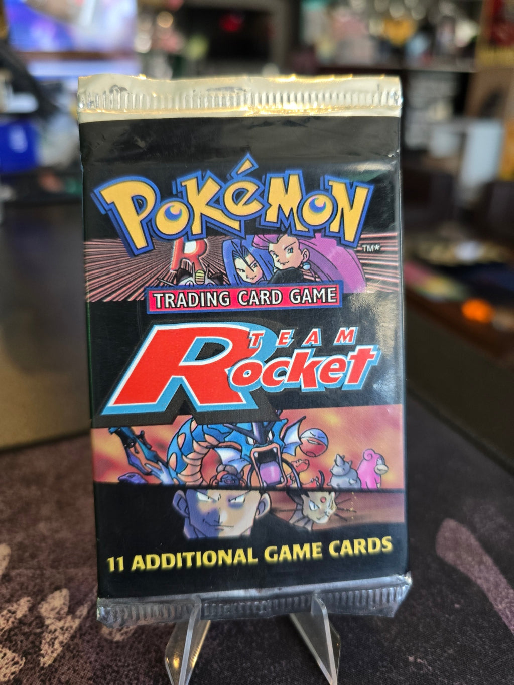Pokémon - VINTAGE - SEALED - TEAM ROCKET BOOSTER PACK 20.77gm