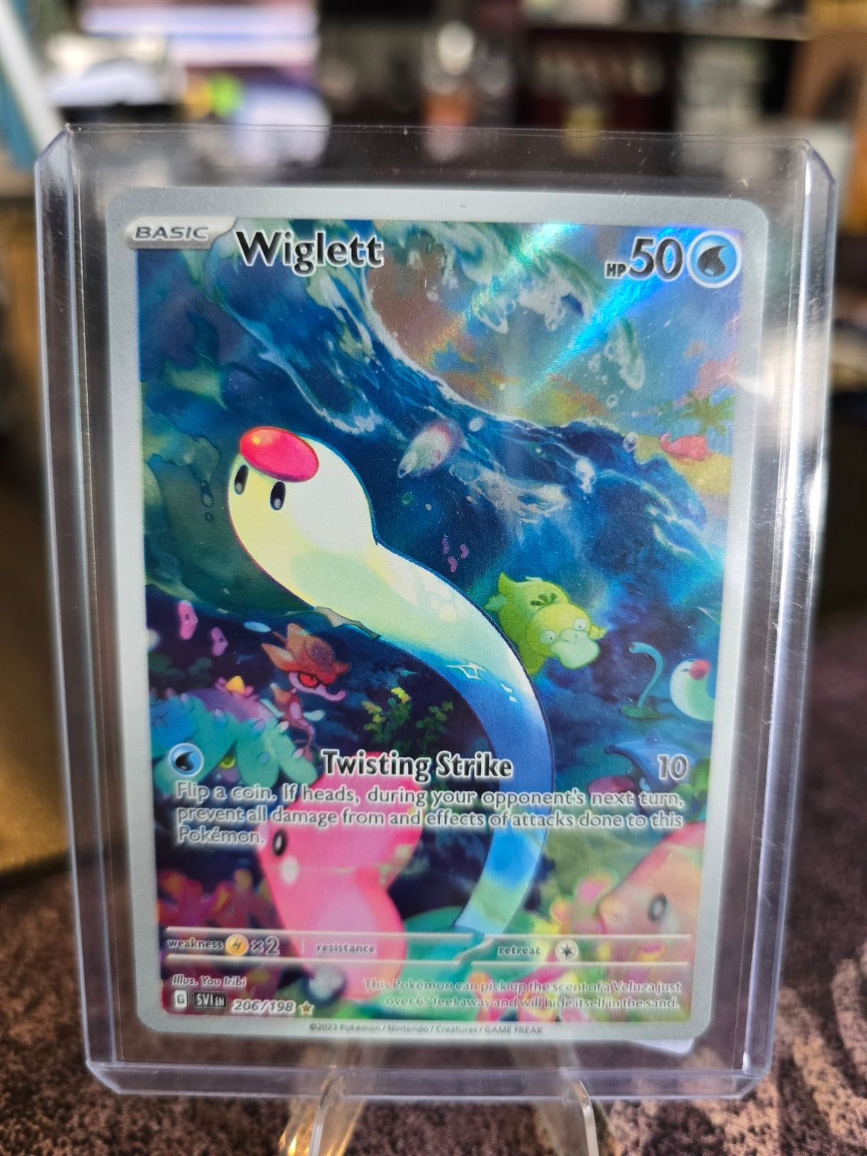 Pokémon - Wiglett 206/198