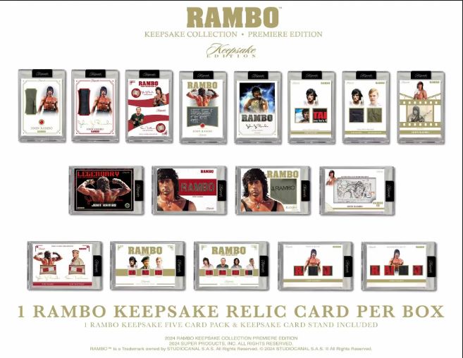 Sealed 2024 Keepsake Rambo Premiere Edition Box