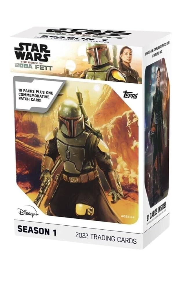 Sealed Topps 2022 Star Wars Book of Boba Fett Blaster Box
