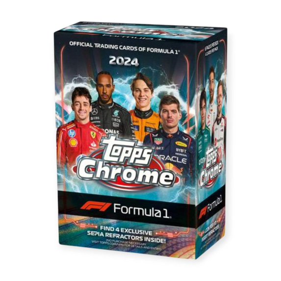 Sealed Topps Chrome Formula 1 2024 Racing Blaster Box