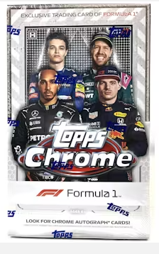 Sealed Topps Chrome Formula 1 HOBBY 2021