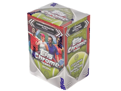 Sealed Topps Chrome Tennis 2024 7 Pack Blaster