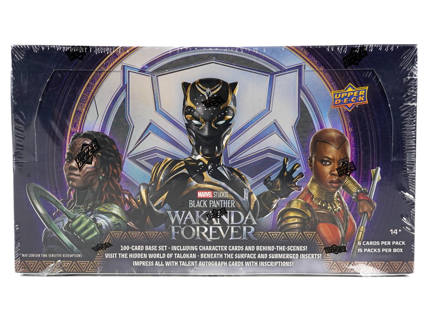 Sealed Upper Deck - Marvel Studios - Black Panther Wakanda Forever Hobby Box