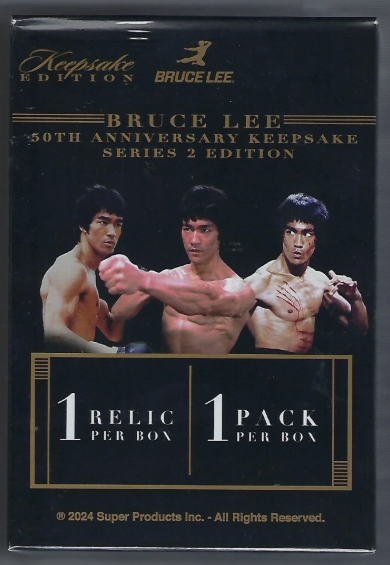 Sealed 2024 Super Break - Keepsake - Bruce Lee 50th Anniversary Collection Series 2 Box