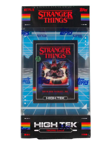Stranger Things High Tek Hobby Box (Topps 2024)