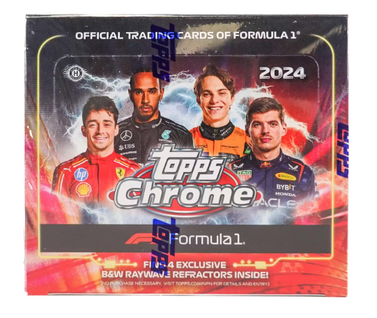 Topps Chrome F1 Formula 1 2024 Qualifying Lap Hobby Box