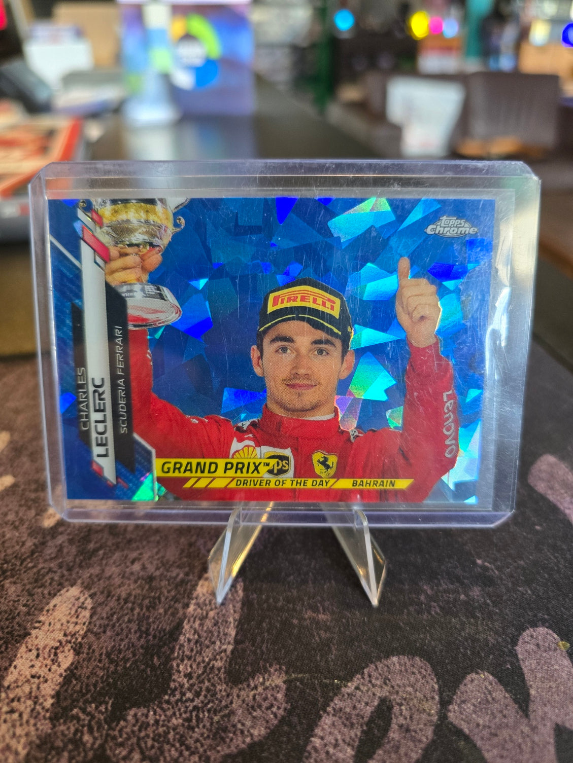 Topps Chrome Formula 1 2020 - Charles Leclerc 155 - Sapphire