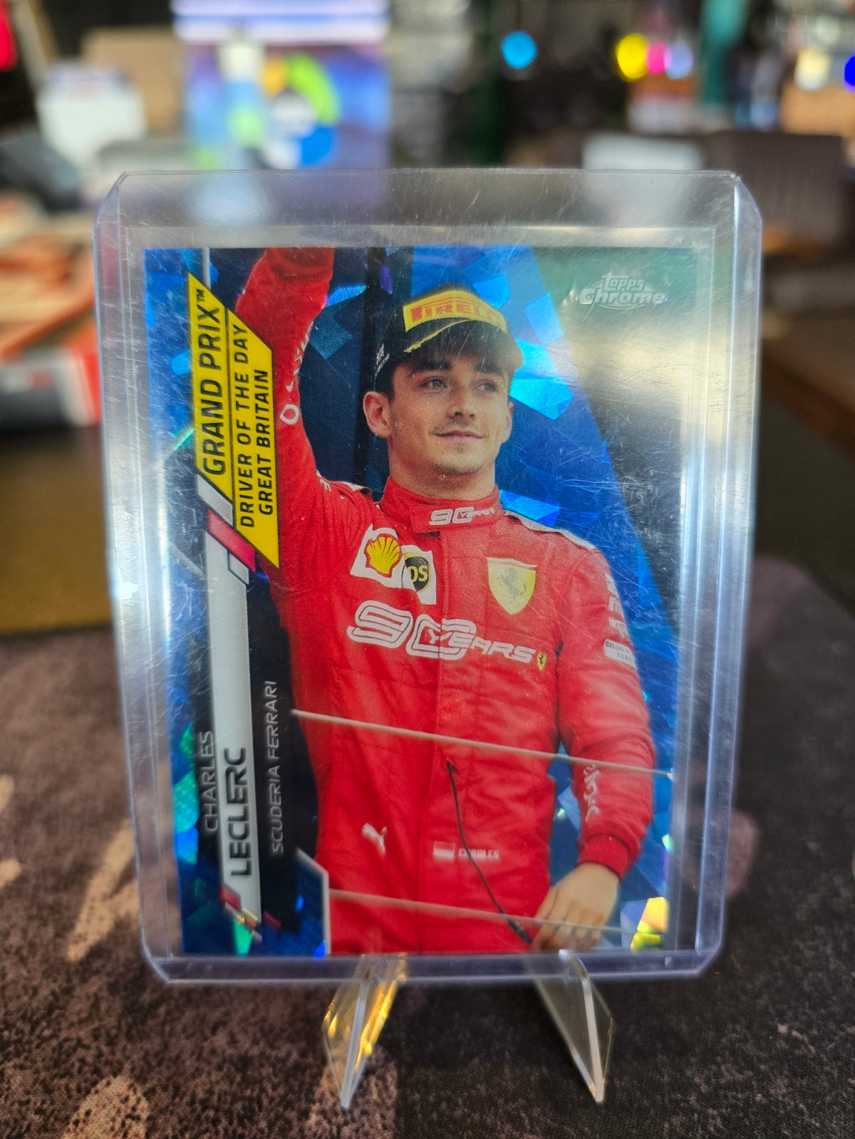 Topps Chrome Formula 1 2020 - Charles Leclerc 163 - Blue