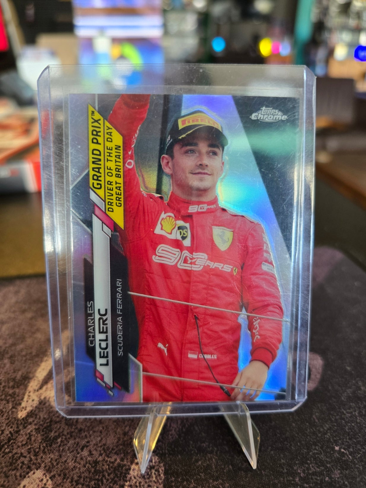 Topps Chrome Formula 1 2020 - Charles Leclerc 163 - Refractor