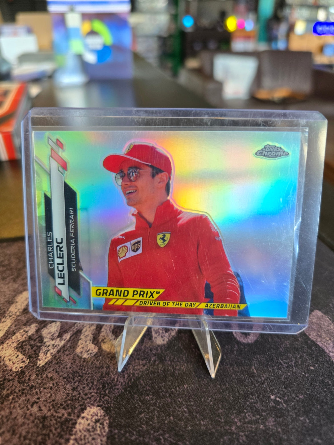 Topps Chrome Formula 1 2020 - Charles Leclerc Ferrari 157 - Refactor
