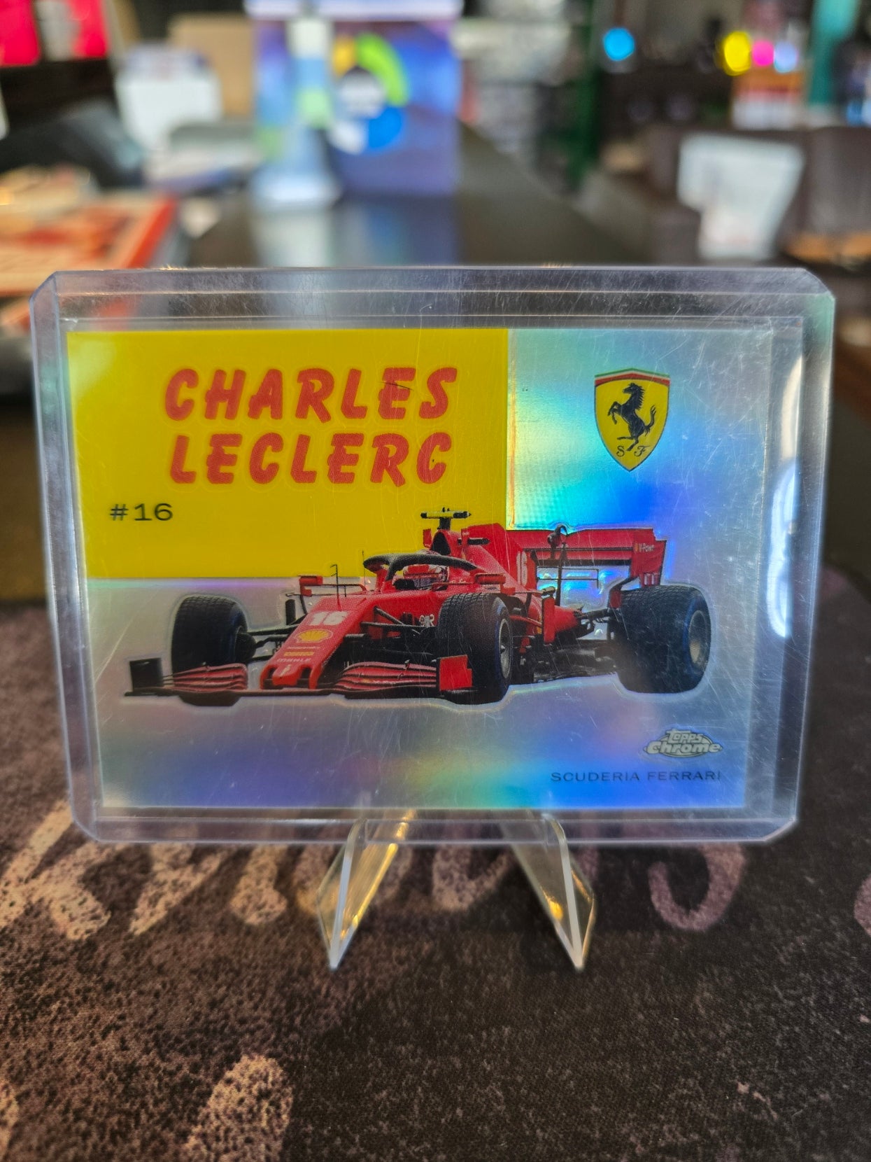 Topps Chrome Formula 1 2020 - Charles Leclerc Ferrari 54W-3