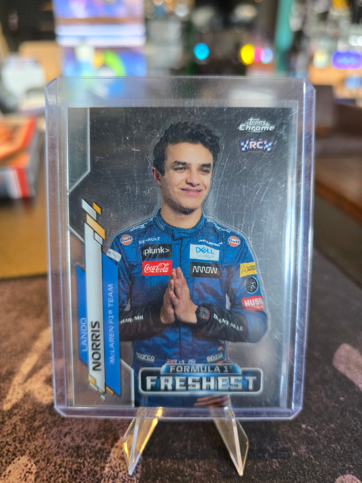 Topps Chrome Formula 1 2020 - Lando Norris - McLaren RC Rookie 199