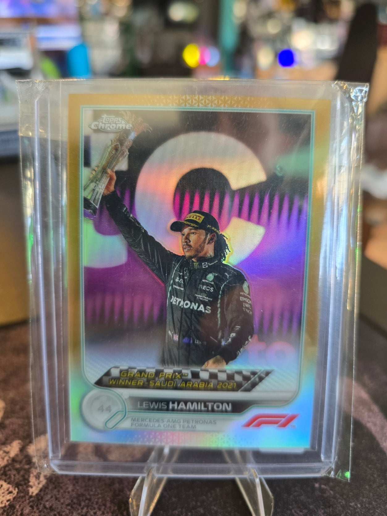 Topps Chrome Formula 1 2022 - Lewis Hamilton 171 - Gold 36/50