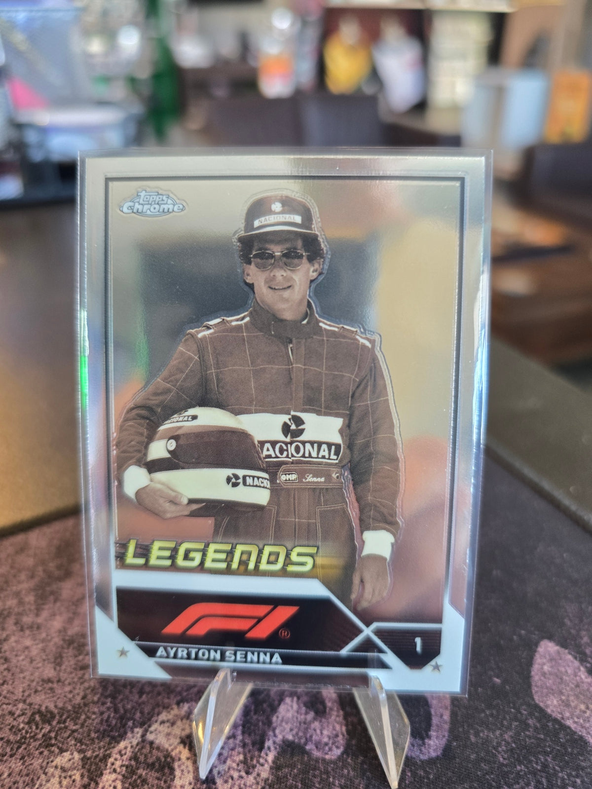 Topps Chrome Formula 1 2023 - Ayrton Senna - Legends - 198