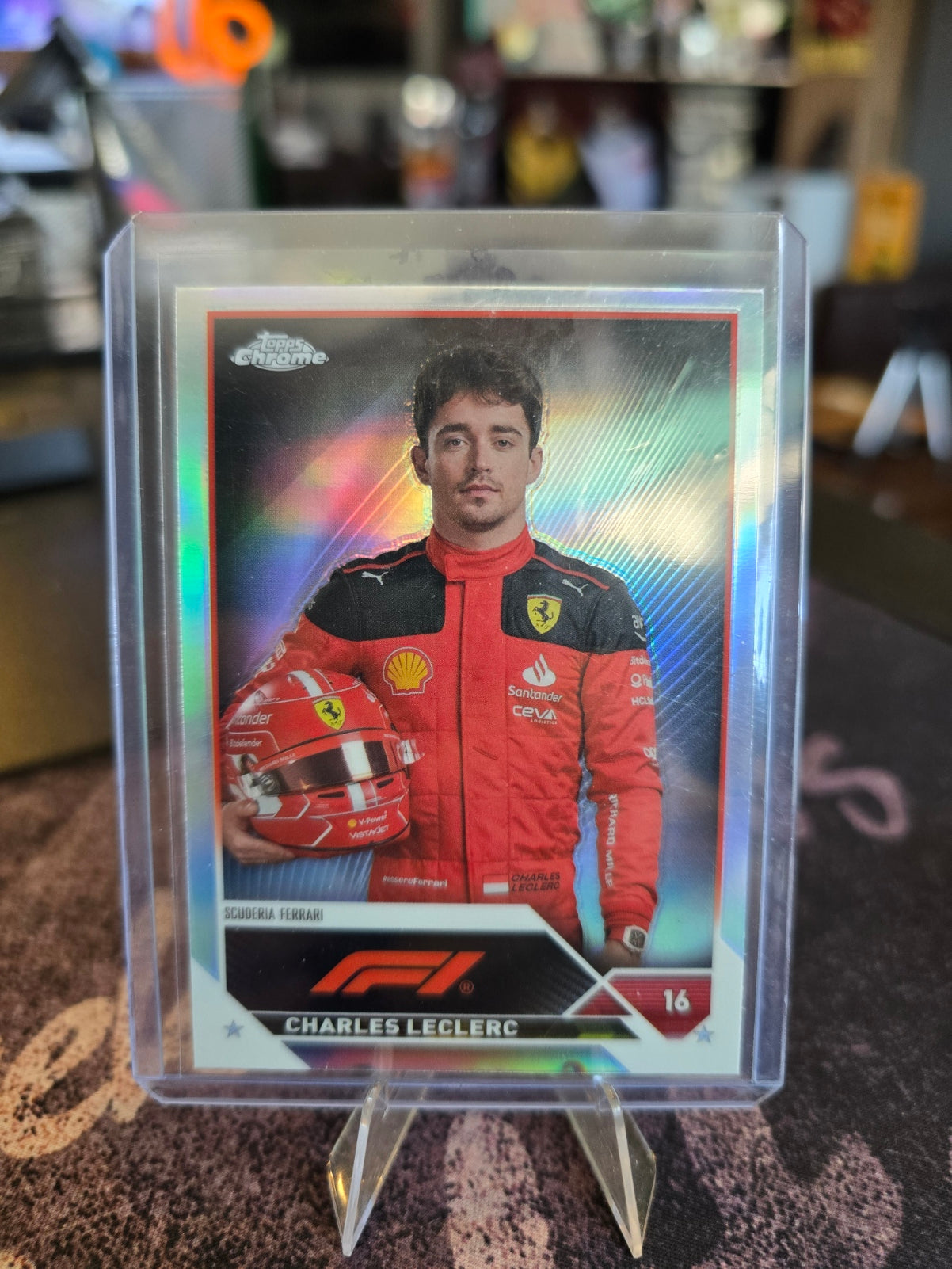 Topps Chrome Formula 1 2023 - Charles Leclerc - 5 - Refractor