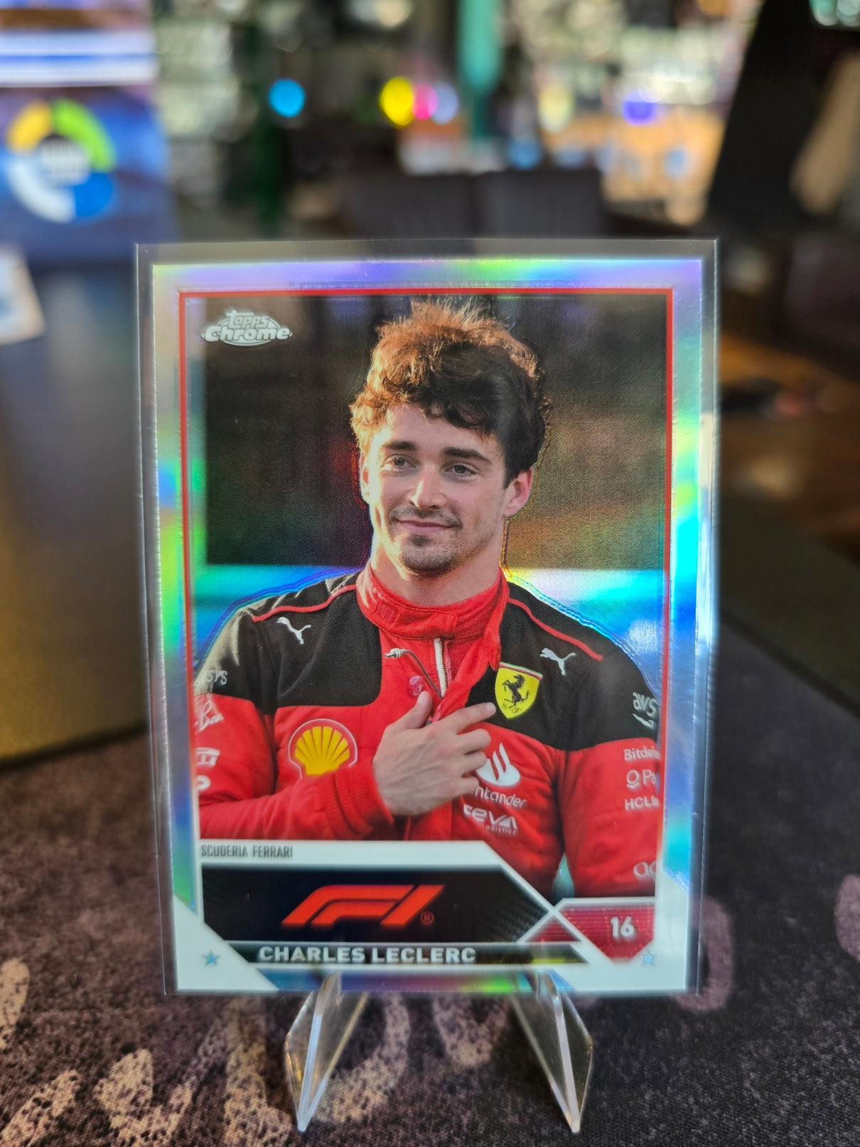 Topps Chrome Formula 1 2023 - Charles Leclerc 6 - Refractor