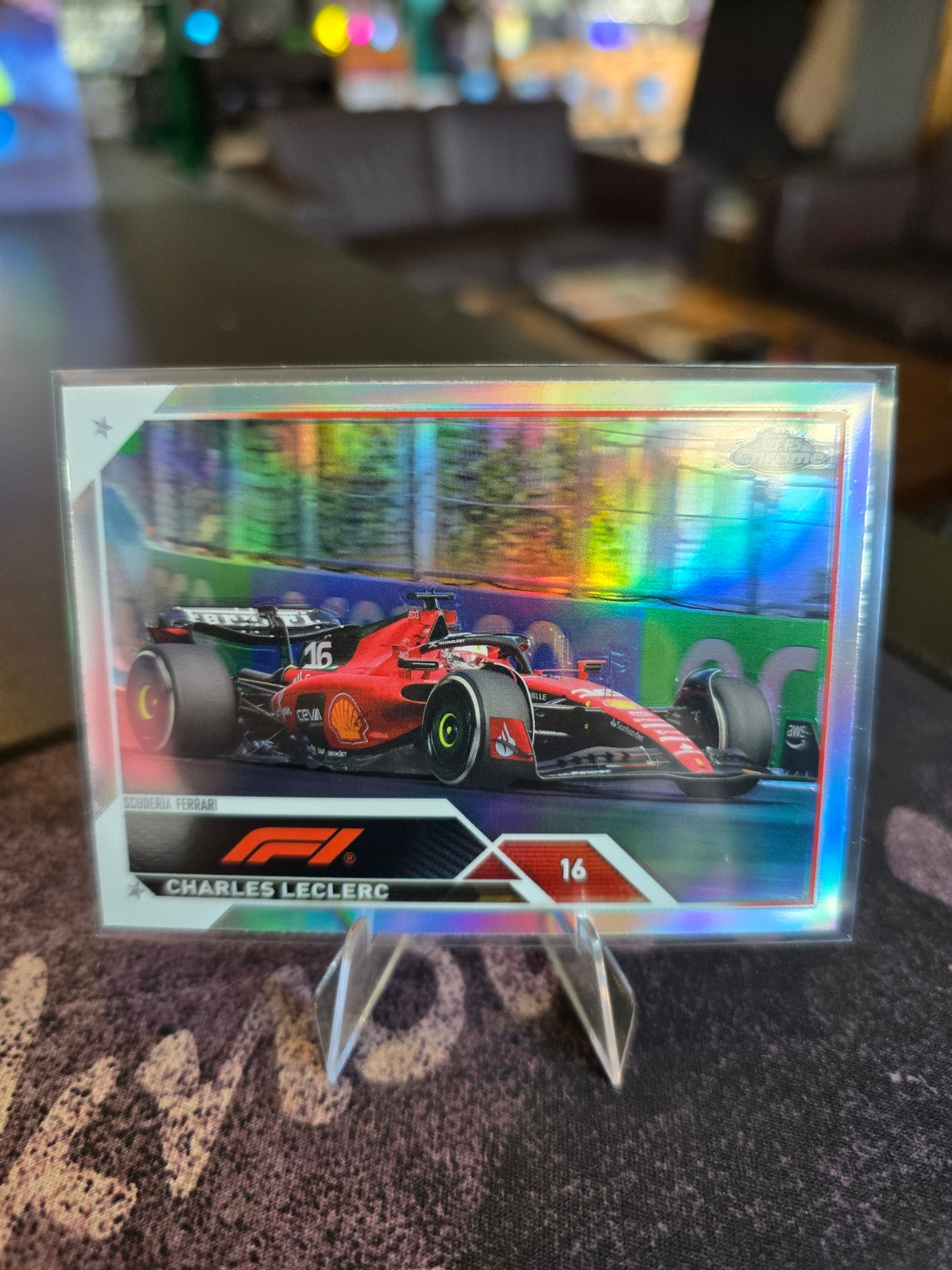 Topps Chrome Formula 1 2023 - Charles Leclerc 8 - Refractor