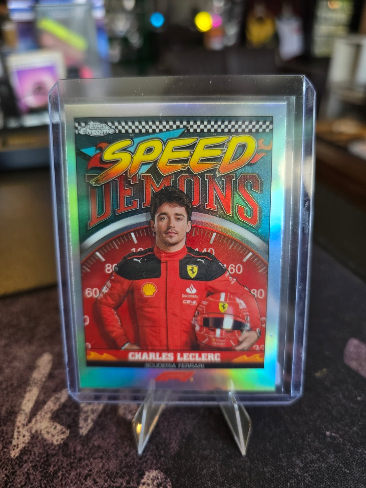 Topps Chrome Formula 1 2023 - Charles Leclerc SD-CL Speed Demons Insert