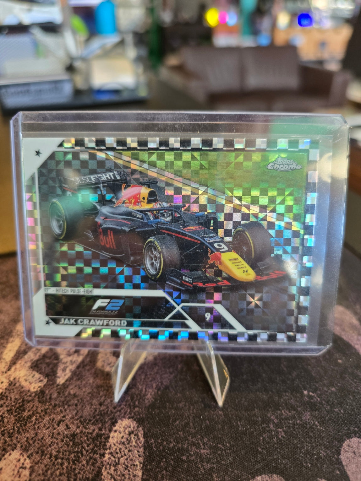 Topps Chrome Formula 1 2023 - Jack Crawford 128 - Checkered