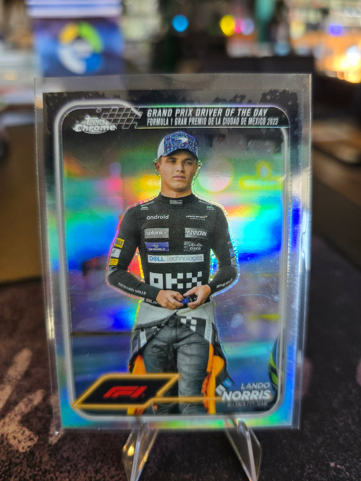 Topps Chrome Formula 1 2023 - Lando Norris 177 - Refactor