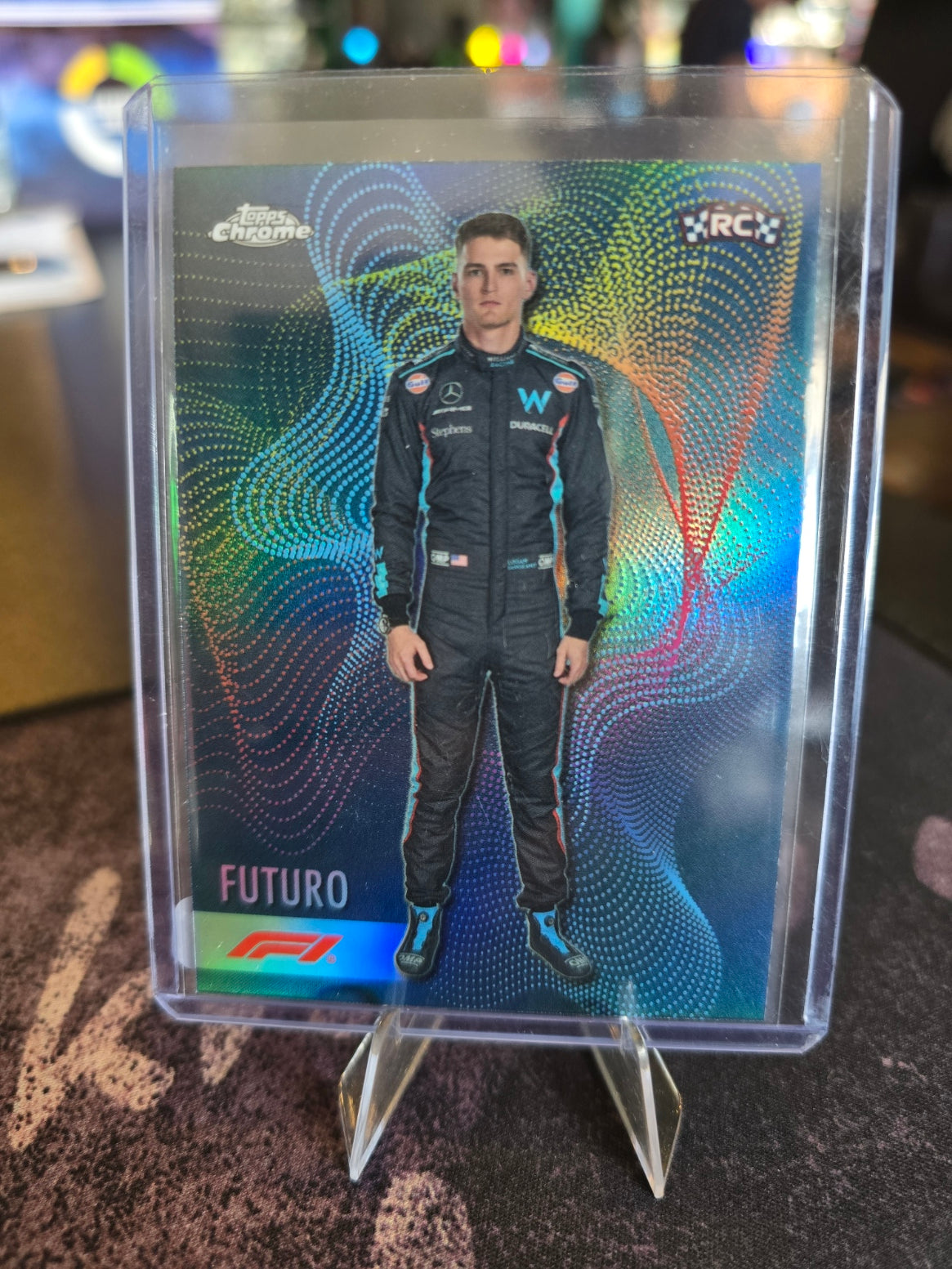 Topps Chrome Formula 1 2023 - Logan Sargent RC Rookie FT-LS - Futuro