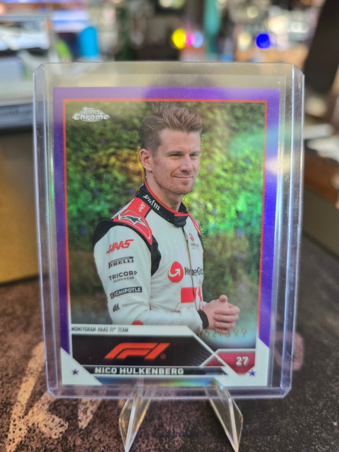 Topps Chrome Formula 1 2023 - Nico Hulkenberg 47 - Purple 162/399