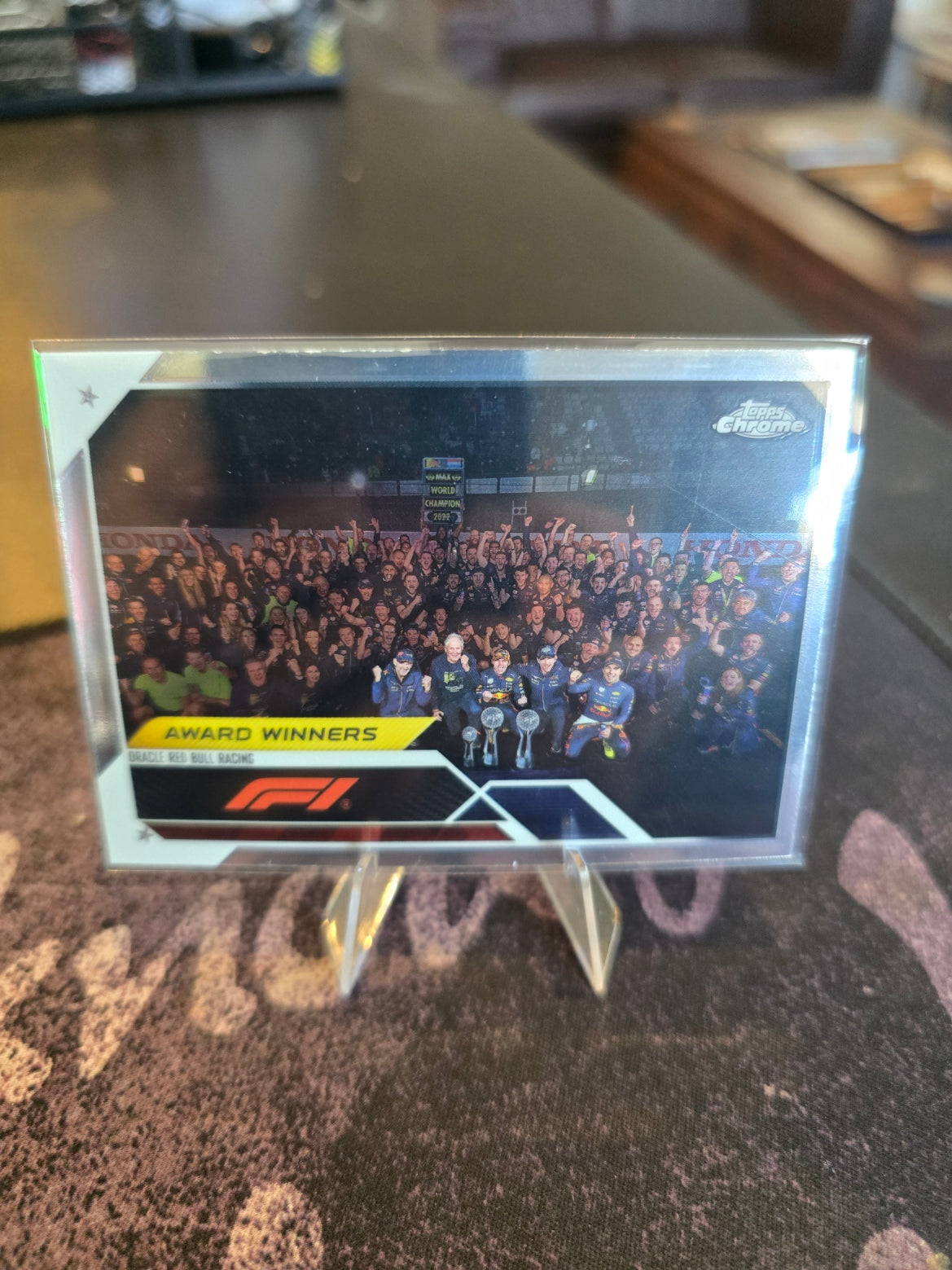 Topps Chrome Formula 1 2023 - Oracle Red Bull - Award Winners - 191