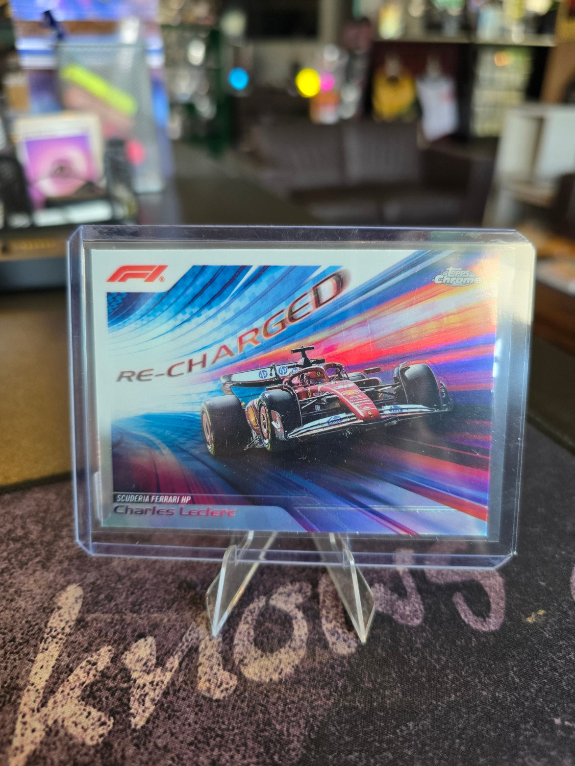 Topps Chrome Formula 1 2024 - Charles Leclerc RECH-3 Re-Charged insert