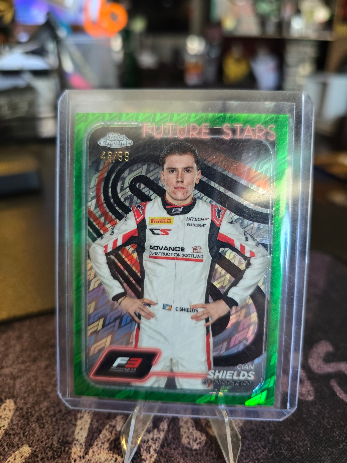 Topps Chrome Formula 1 2024 - Cian Shields - 48/99 - Future Stars - 57