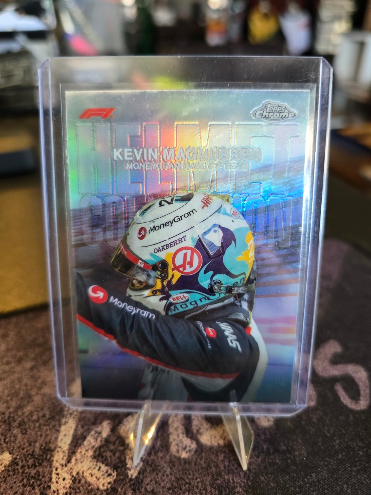 Topps Chrome Formula 1 2024 - Kevin Magnussen - HC-12 - Helmet Collection